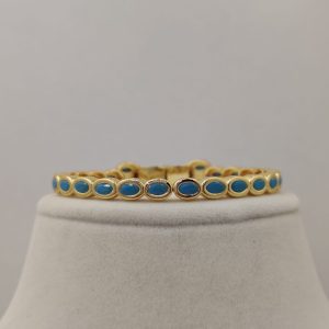 Anuket Turkuaz Nehir Bilekliği