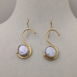 LENORA - İNCİ ÇEKMECELİ HALKA